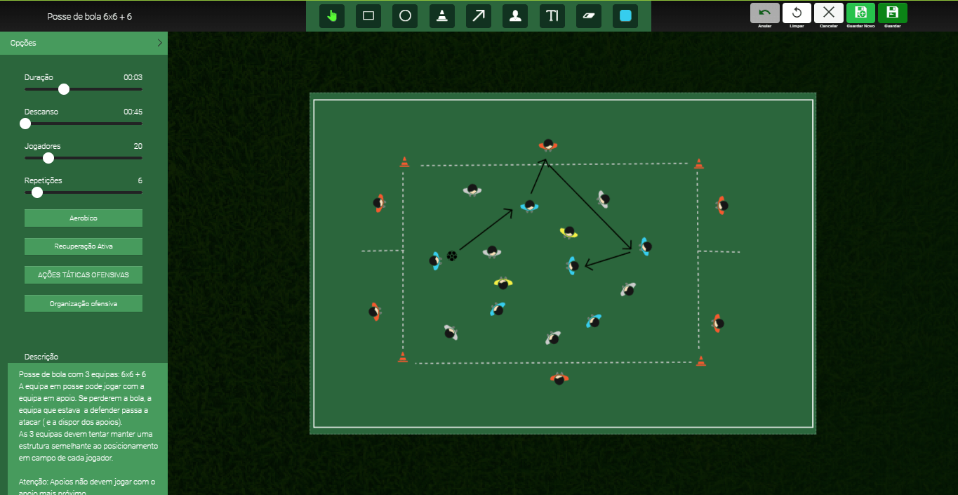 Positional Rondo 3v6 5 integrated football training exercises you can use on pre-season ...