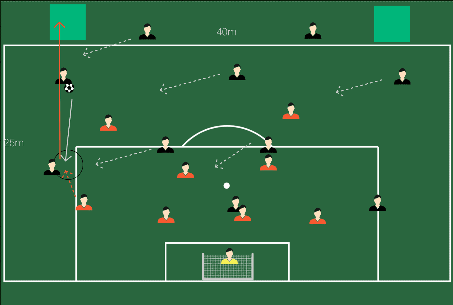 ZPSHYD Bola de futebol tradicional, jogo interativo de futebol preto e  branco para treinamento em equipe de exercícios internos e externos